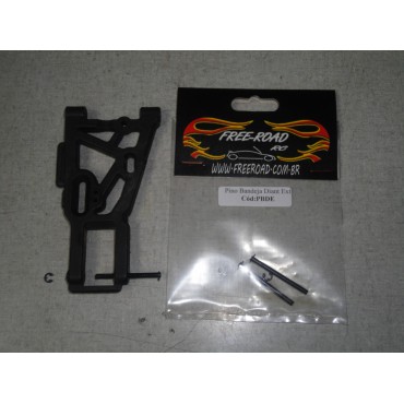 EIXO PINO DA BANDEJA SUSPENSÃO DIANT. EXTERNO KYOSHO INFERNO GT2 / NEO / RACE SPEC IF-111-38 FREE-ROAD PBDE